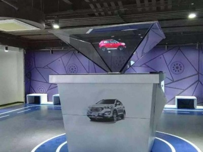 深圳供应展厅展示设备 全息展示柜 360度悬浮幻影成像展示柜图2