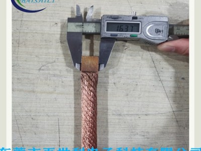 厂家定制百世利TJR熔压铜绞线软连接图2