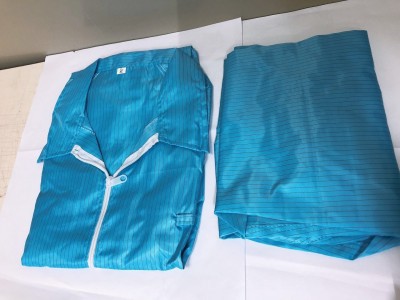 防静电分体翻领服图2