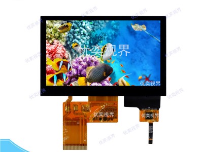 4.3寸TFT显示触摸屏总成图2
