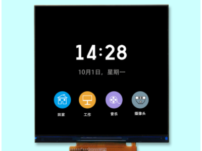 4寸TFT彩屏86盒子显示屏正方形显示屏投影仪显示屏图3