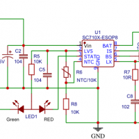 14-22V输入峰值充电电流 3A三节锂电开关型充电芯片
