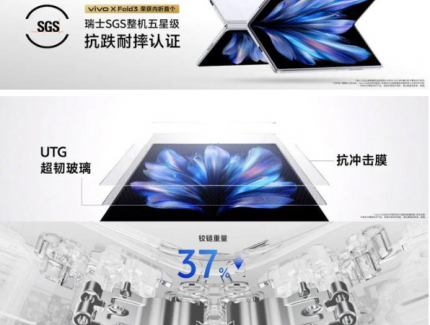 三星、京东方供屏！vivo X Fold3系列折叠机发布：6999元起