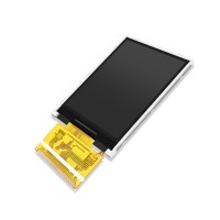 2.4寸TFT液晶显示屏I8080接口焊接37p电阻触摸屏幕