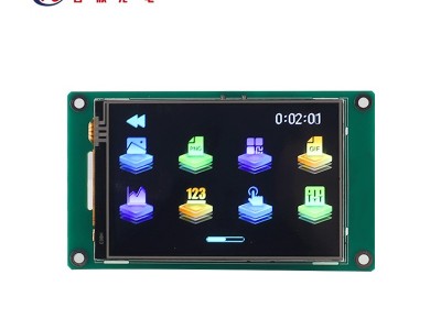 3.5寸hmi串口屏显示屏加触控板HMI工业串口屏图3